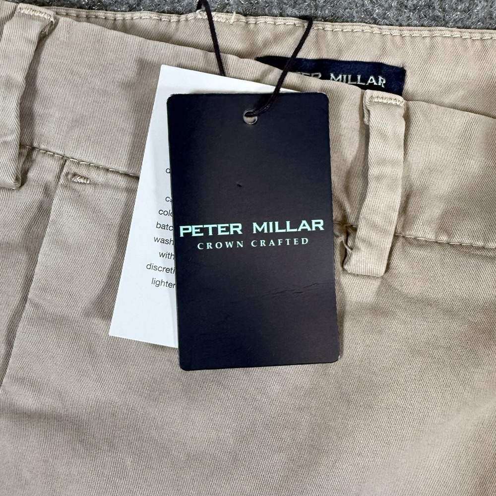 Peter Millar Pants Mens 36x36 Crown Crafted Concorde Garment Dyed Stretch New - Picture 5 of 14